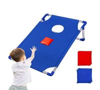 Bean Bag Toss Games Kit de Jardin Portable pour l'extérieur Idéal pour Les Sports Scolaires, Les activités de Jeu de Carnaval, Les Sacs de Rangement Peu encombrants pour Les