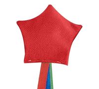 Bean Bags for Tossing - Star Bean Bags Throwing Toy with Ribbons Design, Toss Game Weights for Carnival Camping Classroom Indoor Outdoor Play, Colorful Tossing Game Set, Kids Activity Toy