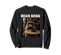 Bean Boss Connaisseur de café Raton Laveur Amoureux du café Sweatshirt