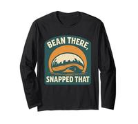 Bean There Snapped That Shirt Rétro Chicago Sign Souvenir Manche Longue