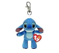 Ty Beanie Babies Clip – Porte-clés peluche Stitch – Disney Lilo & Stitch – 12 cm – T34013