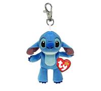 Ty Beanie Babies Clip – Porte-clés peluche Stitch – Disney Lilo & Stitch – 12 cm – T34013