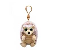 Ty Porte-clés peluche Beanie Bellies Bumper le Hérisson — Yeux verts pailletés, ventre doux, 12 cm