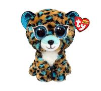 Peluche TY - Beanie Boo's Small Cobalt le leopard - Enfant - Blanc - Vert - Mixte blanc TU
