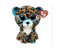 Ty Peluche Beanie Boo's Small Cobalt le Léopard 15 cm Enfant mixte Blanc/Vert