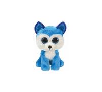 Ty - Beanie Boo's - Peluche Prince le Chien Husky 15 cm bleu TU