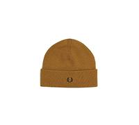 BEANIE FRED PERRY DARK CARAMEL