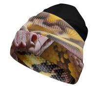 Beanie Knit Python Royal Élégant Knit Cap Slouchy Bonnet Beanie pour Ski Hiver Outdoor