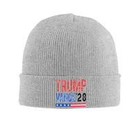 Beanie pour Homme Élection Républicaine Trump Vance 2028 Classique Bonnet Hiver Chaud Tricot Chaud Beanie Hiver pour Sports Adultes Cyclisme
