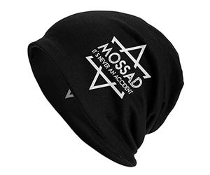 Beanie pour Homme Mossad, Ce n'est Jamais Un Accident Chapeau d'hiver Tricoté Classique, Léger Bonnet d'hiver Tricoté Bonnet d'hiver pour Adultes Cyclisme Femme