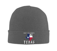 Beanie pour Homme Ne Californie Pas Mon Texas Chaud Bonnet Chapeau Tricot Classique Knit Beanie pour Femme Ski Cyclisme