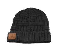 Béanie Sans Fil Avec Lumière - Capuchon d'Hiver En Tricot Élastique Thermique Et Imperméable Au Vent | Bonnet LED Avec Technologie Sans Fil Pour Hommes Et Femmes | Pour Course à Pied Cyclisme Randonné