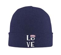 Beanie Skull Cap Amour des Cochons Beanie Doux Fine Tricot Chapeau Coupe-Vent Bonnet Tricoté pour Les Jours Froids Protéger La Coiffure