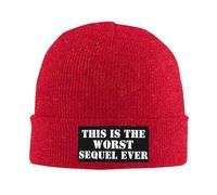 Beanie Skull Cap C'est La Pire Suite De Tous Les Temps Bonnets Chaud Bonnet Tricoté Coupe-Vent Bonnet en Tricot pour Protéger La Coiffure Le Sport L'Extérieur