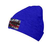 Beanie Skull Cap Drapeau Fumigène du District De Columbia Bonnet en Tricot Extensible Fine Tricot Chapeau Chaud Bonnets pour Protéger La Coiffure pour Homme Et Femme