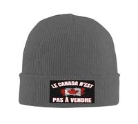 Beanie Skull Cap Le Canada n'est Pas À Vendre Beanie Confortable Fine Tricot Chapeau Extensible Bonnets pour L'Extérieur Le Sport Protéger La Coiffure