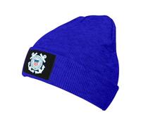 Beanie Skull Cap Mark of The U.S. Coast Guard Beanie Confortable Bonnet en Tricot Coupe-Vent Fine Tricot Chapeau pour Protéger La Coiffure Le Sport pour Homme Et Femme