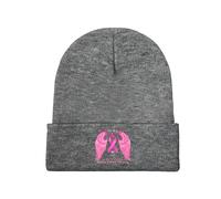 Beanie Skull Cap My Wing Will Have to Wait My Story is Not Over Yet Breast Cancers Bonnets Confortable Fine Tricot Chapeau Extensible Beanie pour L'Extérieur pour Homme Et Femme Les Jours Froids
