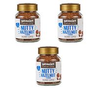 Beanies Lot de 3 paquets de café instantané au goût noisette 50 g