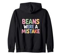 Beans Were A Erreur - Humour drôle Edgy Fart Diarrhée Sweat à Capuche