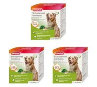 Beaphar 11273 Graisse de Mouton Bonbons Algues Maxi 245g, Blanc (Lot de 3)