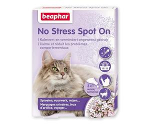 Beaphar 13903 No Stress Spot on Chat 3 pipettes