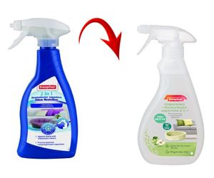 BEAPHAR 2in1 Eliminateur d'odeur 500 ml
