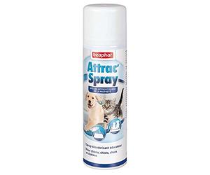 BEAPHAR â€“ Attracâ€™Spray, Spray Spécial Apprentissage De La Propreté Pour Chiot, Chaton, Chien Et Chat â€“ Spray Désodorisant Ã‰ducateur â€“ Pratique Et Facile Ã€ Utiliser â€“ Prêt Ã€ L'emploi â€“ 250 Ml