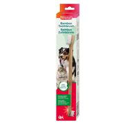 BEAPHAR Bamboo Toothbrush brosse à dents en bambou double face pour chiens et chats