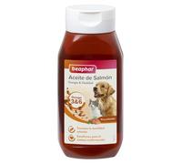 Beaphar BEPHAR BEA11295 Supplément Alimentaire pour Chiens et chattes d'huile de Saumon - 425 ML