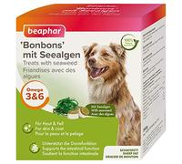 beaphar Bonbons algues pour Chien, Chien de friandises pour Chien Nuts Jouets pour Rongeur | avec Omega 3 6 9 Artificielle | Soutien De La Flore Intestinale | sans additifs | 245 g