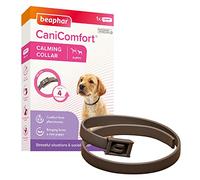Beaphar Collier apaisant CaniComfort pour chiots (jusqu'à 45 cm) - Fournit un soutien continu aux chiens anxieux et nerveux - Commence à travailler en 15 minutes - Aide à soulager la peur des feux d'artifice