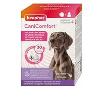 Beaphar CaniComfort Excellence, phéromones pour Chien, réduit Le Stress et Les comportements indésirables, Anti-Stress, Seul à la Maison, peurs, bruits forts, Adoption, diffuseur et Recharge, 48 ML