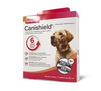 Beaphar - CANISHIELD 1,04 g - Lot de 2 colliers antiparasitaires pour grands chiens - 65 cm