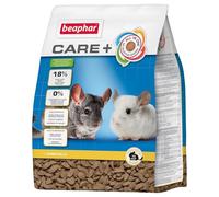 BEAPHAR - CARE+ - Alimentation Super Premium extrudée pour chinchilla - 20% de fibres - Faible valeur énergétique & matières grasses -Sans colorant -Haute digestibilité-Usure naturelle de dents- 1.5kg