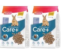 Beaphar - Care+ - Alimentation Super Premium extrudée pour Lapin - 25% de Fibres - Appétent, sans Sucre ajouté ni Colorant- Haute digestibilité - Participe à l’Usure Naturelle de Dents - 1,5 kg