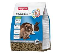 BEAPHAR - CARE+ - Alimentation Super Premium pour lapin sénior - 25% de fibres, Oméga 3 & 6 - Faible en glucides & matières grasses - Haute digestibilité - Usure naturelle de dents - 1,5 kg