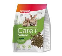 BEAPHAR - Care+ Nature - Alimentation Complet pour Lapin - sans céréales - Riche en Fibres & en ingrédients naturels - sans Sucre ajouté ni Colorant - Participe à l’Usure Naturelle de Dents - 1,5 kg