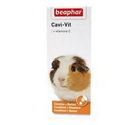 BEAPHAR - Cavi-Vit, vitamine C pour cochon d'Inde - Assure vitalité et bien-être pour une santé optimale -Répond aux besoins des cochons d’Inde en Vitamine C - Donne un poil brillant - 20 ml