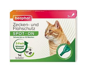 Beaphar Cochez et puces protection Spot-On 3 x 0,8 ml,