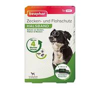 beaphar Collier Anti-tiques et Anti-puces pour Chien | Protection Contre Les puces | Agit 4 Mois | Collier pour Chien avec Parfum Frais | Couleur : Vert | Longueur : 65 cm (Image Peut Varier)