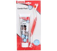 beaphar® Combi-Pack pour chien et chat : dentifrice + brosse à dents Set(S) 2 pc(s)