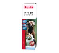 Beaphar Dent Gel pour tous Tailles de Chiens Et Chats, Foie Goût Anti-Plaque