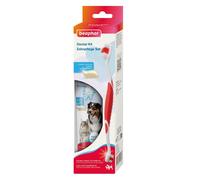 BEAPHAR Dental Kit brosse à dents et dentifrice pour chiens et chats