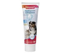 BEAPHAR Dentifrice pour chiens et chats - Protège contre la plaque dentaire et le tartre - Avec goût de foie - Sans fluorure - 100 g