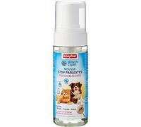 Beaphar - DIMÉTHICARE - Mousse Stop parasites - Contre puces, tiques et poux (Adultes, œufs et Larves) - sans Pesticide et sans Insecticide Chimique - Enrichie à l'Aloe Vera - 150ml