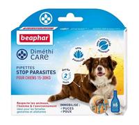 Beaphar Dimethicare Pipettes Stop Parasites Chien (15-30 kg) 3ml x 6 unités