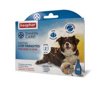 Beaphar - DIMÉTHICARE - Pipettes Stop parasites pour Chien Moyen 15-30 kg - Contre puces, tiques et poux