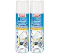 Beaphar - DIMETHICARE - Spray et diffuseur Automatique Stop parasites pour l’Habitat Jusqu’à 80m2 - 2 Modes de Diffusion - Contre puces/tiques/poux - sans Pesticide et Insecticide Chimique - 250ml