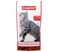 Beaphar – Friandises Exo'poils au malt – Expulsion des boules de poils – Goût saumon 35 g